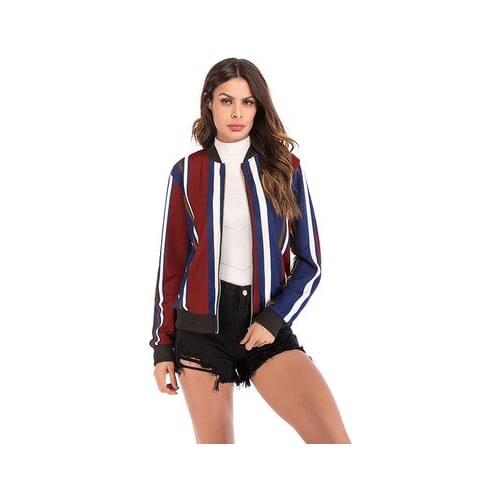 Ehuanhood Women's Leather Bomber Jackets