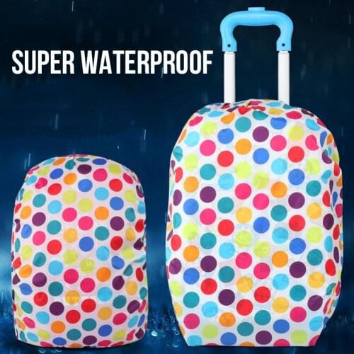 Nylon Waterproof Dustproof Backpack Rain Cover Portable Ultralight Shoulder Protect Outdoor for Hiking Camping Traveling Outdoor