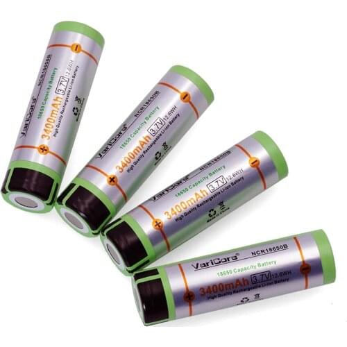 New VariCore for Panasonic 18650 3400mAh battery NCR18650B with original new 3.7V Suitable for flashlights