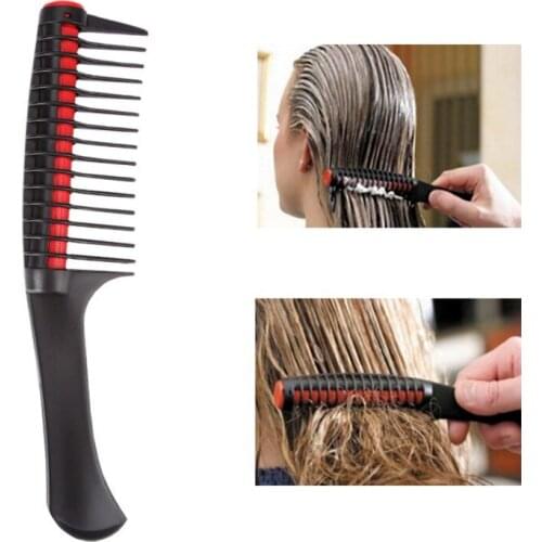 1pc Professional Wide Tooth Hair Comb Brush Anti Static Salon Coloring Tools Barber Detangling Comb DIY Hair Styling Accessories