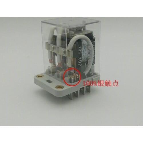 Jqx-38f /3Z high-power 40A relay 12V 24V high-current 48V middle 220V three-phase electromagnetic