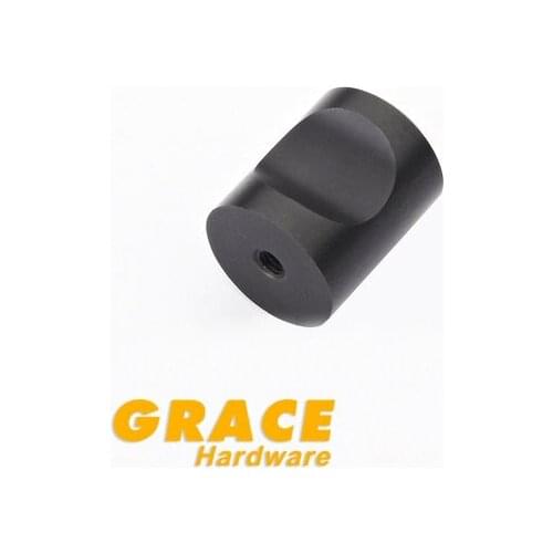 Modern Solid Aluminum Alloy Handle Cabinet Drawer Chest Door Furniture Knobs (D:20mm)