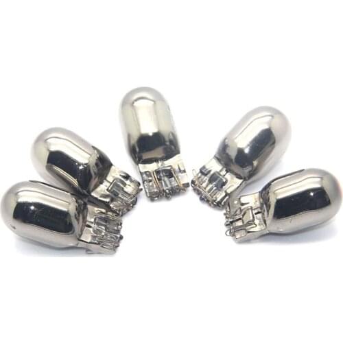 2pcs free shipping 7443 7440 992 WY21W T20 Glass Silver Chrome Light Bulbs
