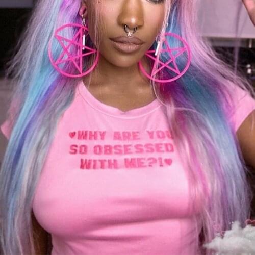 Harajuku Pink Hollow Star Dangle Earrings For Women Acrylic Fashion Charm Exaggerated Y2K Drop Earrings Jewelry Gifts New