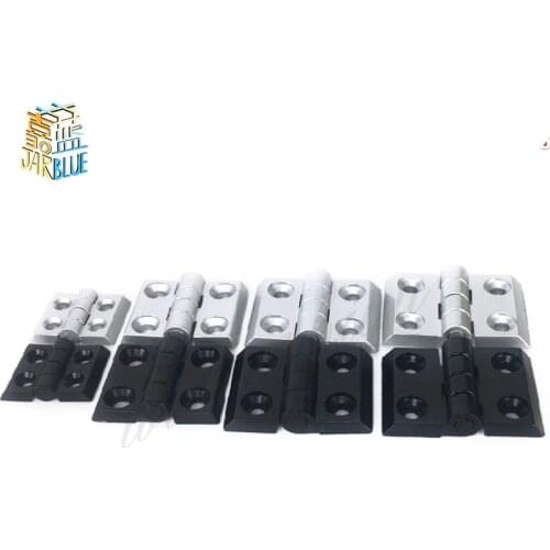 1PC 2020 3030 3040 4040 Aluminum Profile Metal Hinge, Zinc Alloy Hinge with Screws Optional