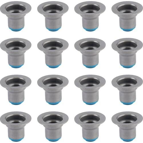 16pcs Valve Stem Seals Set Replacement 12482063 for LS Fit for Chevrolet Silverado Express Camaro Impala