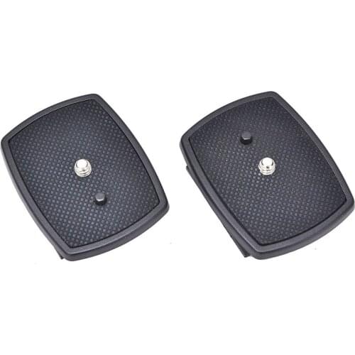 New 2pcs Universal Tripod Quick Release Plate Screw Adapter Mount Head DSLR Camera Hot