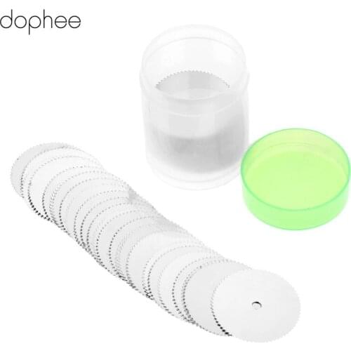 80Pcs Wood Saw Blade Cutting Disc Stainless Steel Cut Off Wheel Circular Saw Blade for Mini Drill Rotary Tool Accessorie 22mm