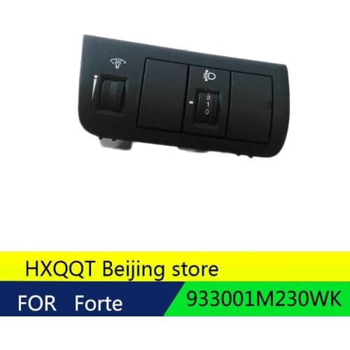 Crash Pad Lower Left Switch Assembly For Kia Forte All New Cerato Front Lighting Switch 933001M230WK Dashboard brightness switch