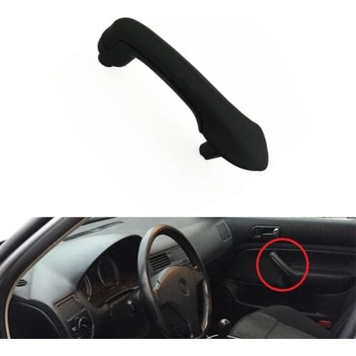 For Bora Golf 4 MK4 Auto Interior Black Front Right Rear Right Side Styling Door Pull Grab Handle With Trim Cover 1J0867172A