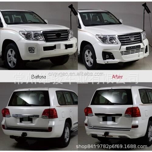 Suit For Kits Body Include Front and Rear Bumpers of the 2014 Land Cruiser 200 Lc200