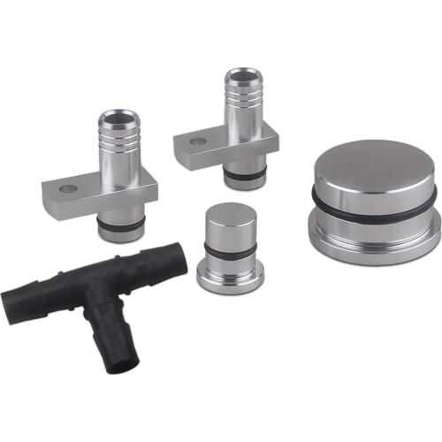 LLY LBZ LMM PCV Reroute & Resonator Delete Kit Replacement for Duramax 2004.5-10 Diesel 6.6L