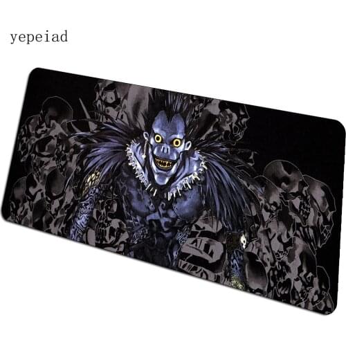Death Note mousepad 90x40cm Light Yagami Computer mouse mat gamer gamepad Mass pattern gaming mousemat desk pad office padmouse