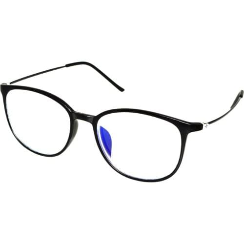 Retro Reading Glasses Round Black Frame Optical Eyeglasses for Men Women Ultralight+1 +1.5 +2 +2.5+3 +3.5 +4
