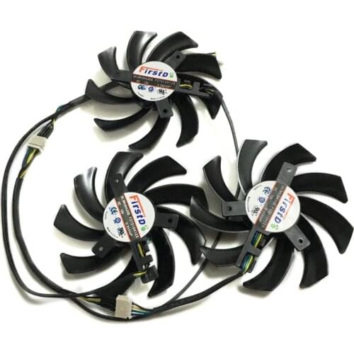 SAPPHIRE R9 290X/390/390X GPU VGA Cooler Fan for Sapphire R9-290X 4G R9 390 8G PRO R9 390X 8G D5 Tri-X Video card Replacement