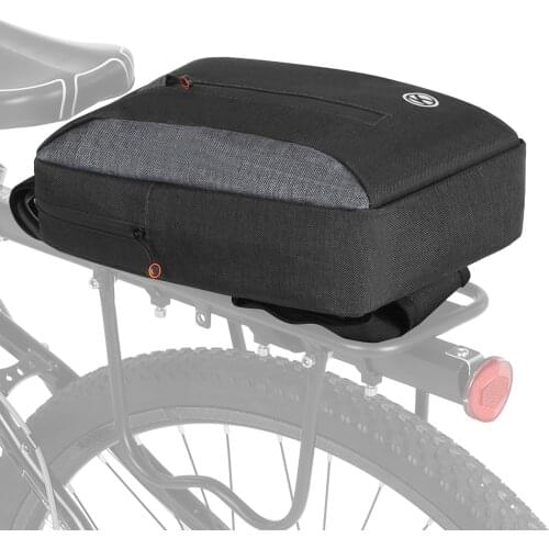 2in1 Bicycle Trunk Bag Casual Chest Sling Pack Bag Cycling Bike Rear Rack Carrier Bag mtb bike pannier bag bicycle accessories