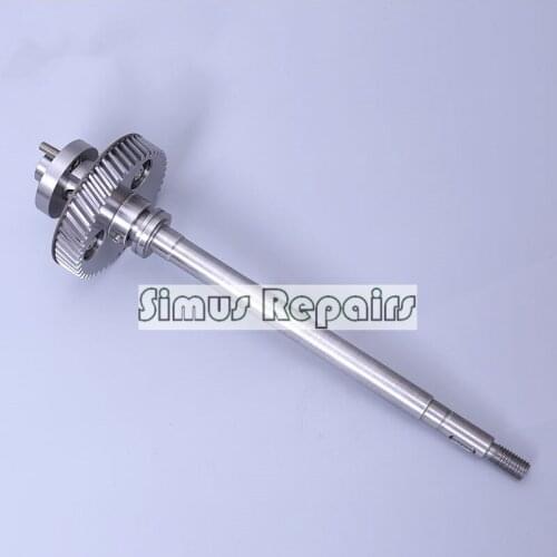 Heidelberg SM52 Water Roller Gear Shaft G2.030.201 Stainless Steel Gear Shaft MV.022.73001