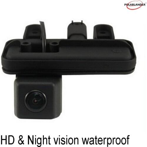 High quality car parking camera backup camera rear view camera CCD HD wired ar reverse reaview camera 520TVL for Benz B180