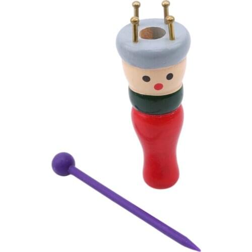 1Pc DIY Bracelet Knitting Machine Yarn Wool Wood Knitting Craft Loom Rope Weaving Tool Sewing Tools Accessory