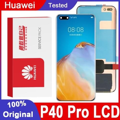 100% Original 6.58'' Display Replacement For Huawei P40 Pro LCD Touch Screen Digitizer Assembly For Huawei P40Pro Repair Parts