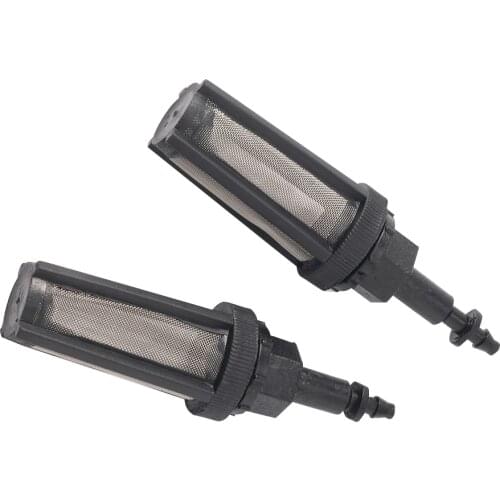 2Pcs 1/4“ Water Filter Garden Agriculture Irrigation Filtering Impurities Mini Filter Aquarium Fish Tank Air Pump Accessories