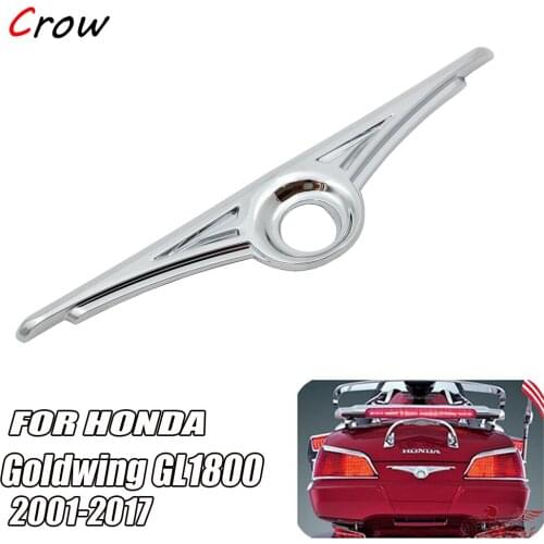 ABS Plastic Chrome Motorcycle Trunk Key Accent Cover For Honda Goldwing GL1800 2002-2013 2012 2011 2010 2009 2008 2007 2006 2005
