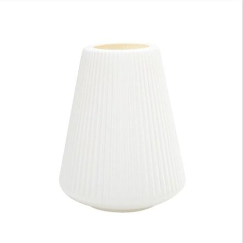 Flower Vase Decoration Home Plastic Vase White Imitation Ceramic Flower Pot Flower Basket Nordic Decoration Vases for Flowers