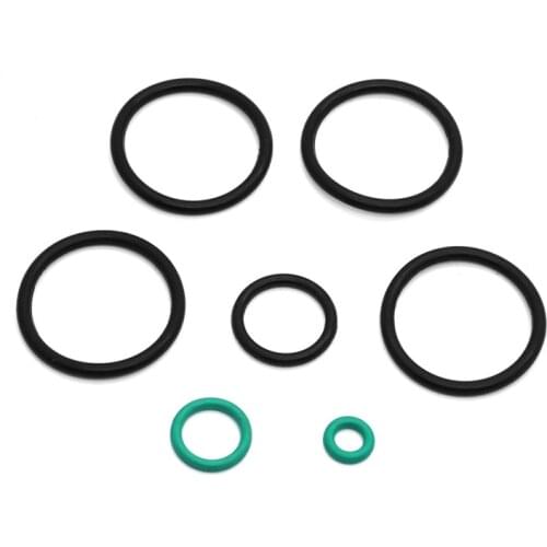 For BMW X3 X5 e83 e53 e70 Z4 e85 e86 Upper & Lower Radiator Hose Sensor O-Ring Seal Kit Cooling System Sensor Set