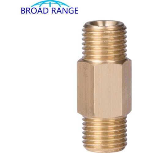 Double 1/4 BSP Thread Connection Bar Brass Tube for MJJC Foam Lance and Adapter