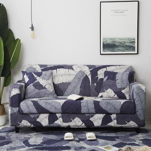 Stretch Slipcovers Sectional Elastic Stretch Sofa Cover for Living Room Couch Cover L shape Armchair Cover Single/Two/Three seat