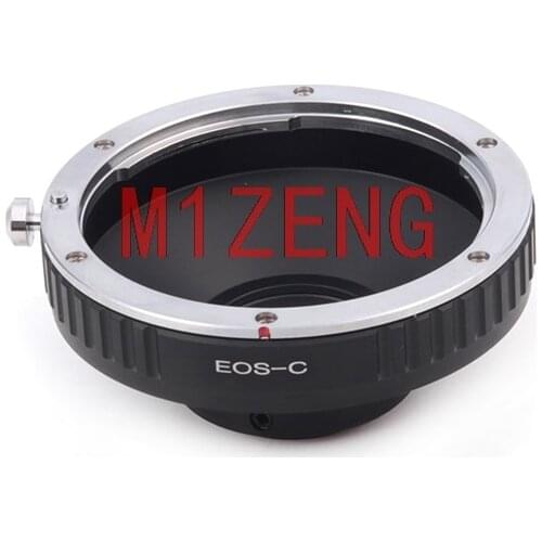 EOS-C Adapter ring for canon ef eos mount lens to C Mount 16mm CCTV Film cinema camera