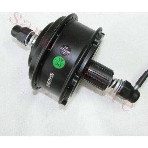 48V 350W Cassette Motor High Speed Brushless Gear Hub Motor E-bike Rear Motor
