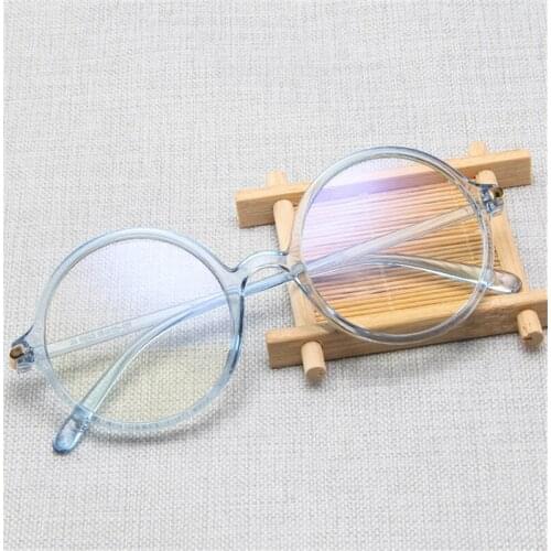 Round Glasses Transparent Frame Fashion Men Gaming Glasses Brand Designer Women Pink Optical Eyeglasses Frames