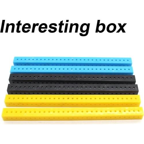 Square strip 1115 multi-function connection DIY technology production handmade science toys ABS plastic strip