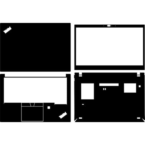 KH Carbon fiber Laptop Sticker Skin Decals Cover Protector for Lenovo ThinkPad T14 Gen1 14" 2020