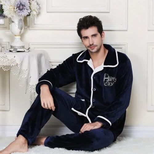 Soft fox Men's Flannel Pajamas