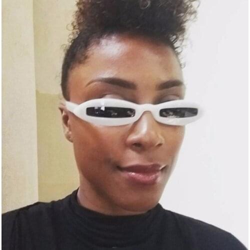 Small Cat Eye Sunglasses Women Vintage Unique Design Rectangle Sun Glasses for Men Fashion Frame gafas de sol oculos feminino