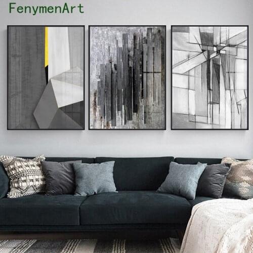 Modern Abstract Canvas Painting Luxury Retro Wall Art Print Nordic Wall Pictures Minimalism Poster for Living Room Home Decor