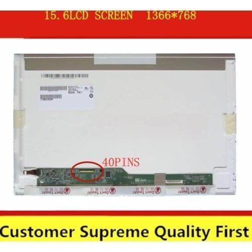 FREE SHIP 15.6" Laptop LED screen B156XW02 V.2 V.6 LP156WH4 TLA1 N1 N2 LTN156AT24 LP156WH2 TL A1 LTN156AT02 HT156WXB LTN156AT17