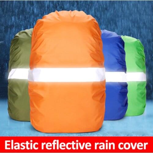 Reflective Rain Cover Backpack, 20L 35L 40L 50L 60L Waterproof Bag Cover, Camping Hiking Climbing Dustproof Case for Backpack