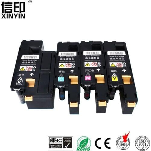 XColor 4PCS compatible toner cartridge for Fuji Xerox Phaser 6020 6022 Workcentre 6025 6027 printer Compatible Xerox 106R02763