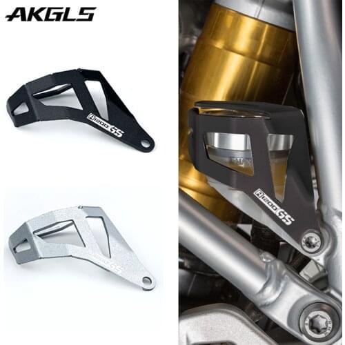For BMW R1200 1250GS ADV GS LC Motorcycle Rear brake pump tank fittings Oil Pan Protective cover protects R1200GS R1250
