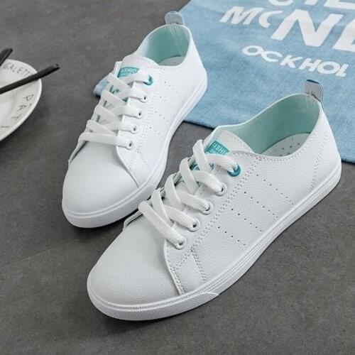 Women Casual Shoes Summer 2020 Spring Women Flats Shoes Fashion Breathable Vulcanization Lace-Up Women Sneakers