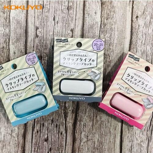 1 Piece of Kokuyo Paper Tape Cutting Machine T-SM400 Macron Mini Portable Tear Tape Cutter