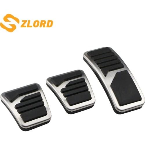 Car Pedals for MITSUBISHI Lancer Lancer EX 2008 - 2021 AT MT Stainless Steel Car-Styling Pedal Protection Cover Auto Accessories