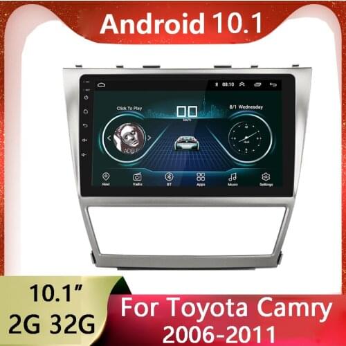 10.1'' Android 10.1 For Toyota camry 2006-2011 Car Multimedia Player GPS Navigation WiFi HD touch screen