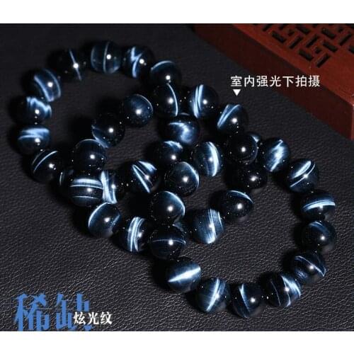 Free shipping free shipping AAA natural blue tiger eye bead bracelet expensive