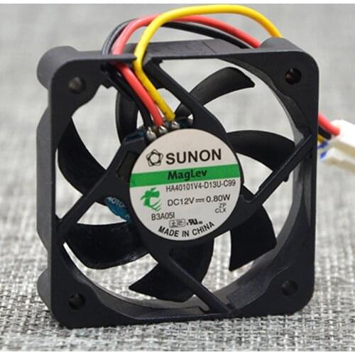 Jianjun FOR SUNON HA40101V4-D13U-C99 12V 0.80W 4CM 4010 ultra-quiet fan