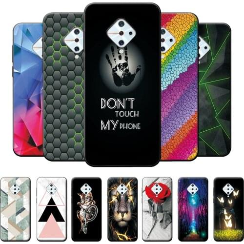 Case For Vivo S1 Pro Cases Vivo s1pro 1920 Shockproof Protective Mobile Case For Vivo S1 Pro 1920 PD1945F Soft Back Covers 6.38"