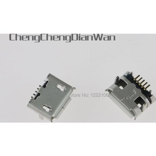 ChengChengDianWan For Playstation PS4 Controller Mini Data USB Charging Port charge Charger Power Socket Connector 1000pcs